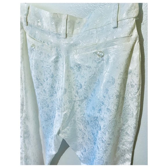White Floral Pants- Atelier Boz- Made in Japan - Picture 7 of 12